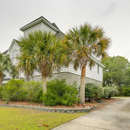 Harkers Island Vacation Rental With Pool Table!